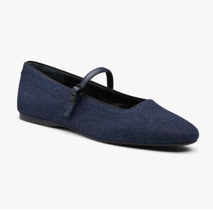 Birdies The Hummingbird Mary Jane in Dark‎ Denim Women’s Size 7 Like New